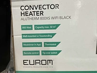 Eurom alutherm 800xs wifi black convector - afbeelding 6 van  6