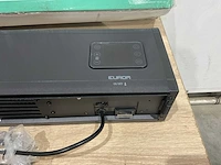 Eurom alutherm baseboard 2000 black convector verwarming - afbeelding 4 van  8