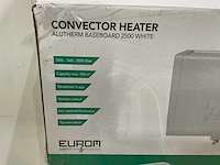 Eurom alutherm baseboard 2500 convector elektrische verwarming - afbeelding 4 van  6