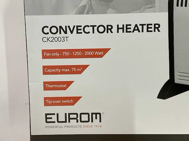 Eurom ck2003t convector heater (3x) - afbeelding 6 van  7