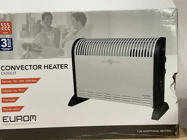 Eurom ck2003t convector heater (3x) - afbeelding 7 van  7