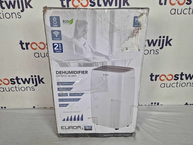 Eurom drybest 40 wifi luchtontvochtiger - afbeelding 2 van  2