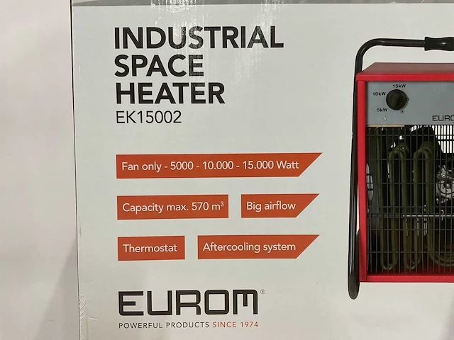 Eurom ek 15002 industriële heater - afbeelding 8 van  8