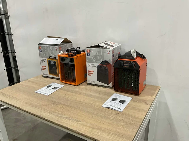 Eurom ek delta 2000 en ek 2000 heater (2x) - afbeelding 1 van  7