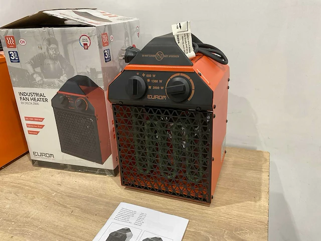Eurom ek delta 2000 en ek 2000 heater (2x) - afbeelding 6 van  7