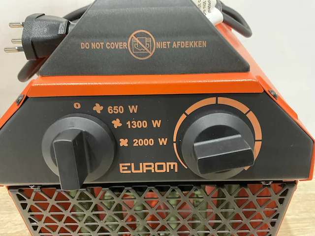 Eurom ek delta 2000 heater (2x) - afbeelding 5 van  8