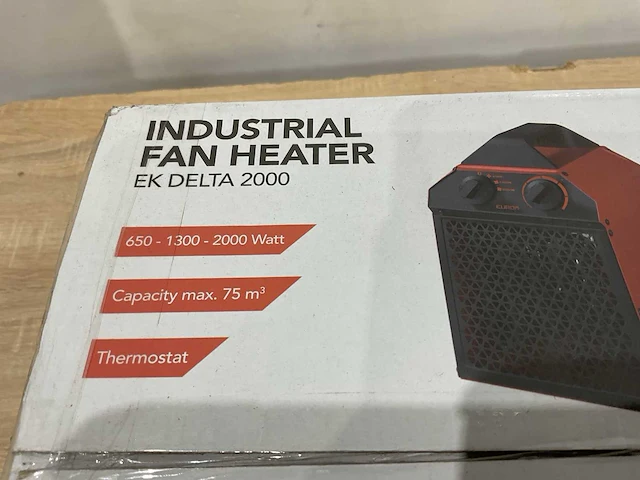 Eurom ek delta 2000 heater (2x) - afbeelding 8 van  8