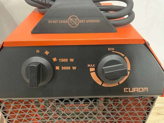 Eurom ek delta 3000 heater - afbeelding 6 van  9