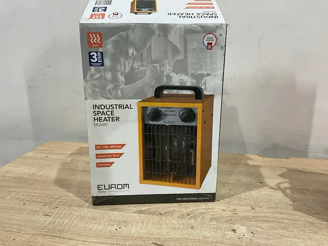 Eurom ek2000 heater (2x) - afbeelding 7 van  8