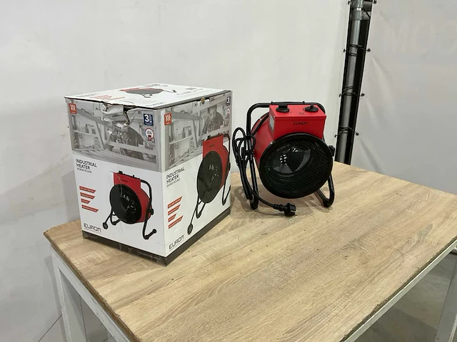 Eurom ek3000 round heater (2x) - afbeelding 2 van  6