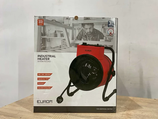 Eurom ek3000 round heater - afbeelding 6 van  6
