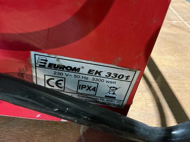 Eurom ek3301 heater - afbeelding 2 van  2