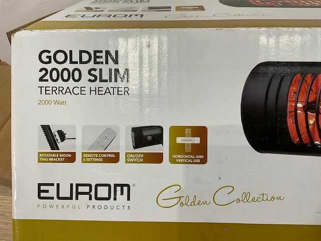 Eurom golden 2000 slim terras verwarming - afbeelding 7 van  8