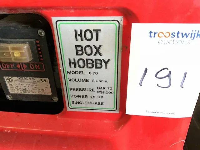 Eurom hot box hobby 8.70 stoomreiniger - afbeelding 3 van  11