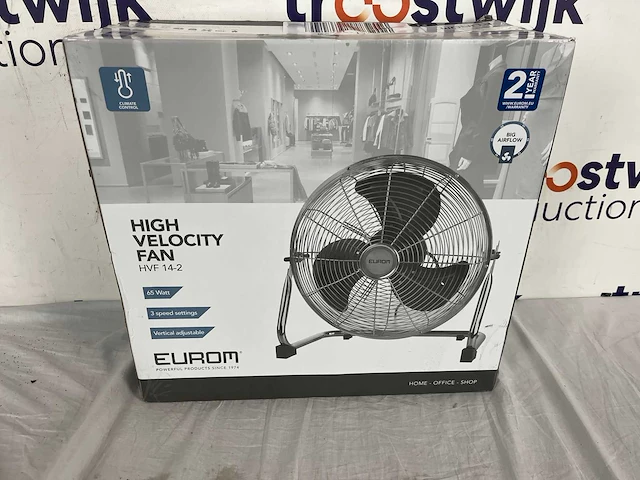 Eurom hvf14-2 professionele ventilator 35,5 cm | vloermodel - afbeelding 2 van  2