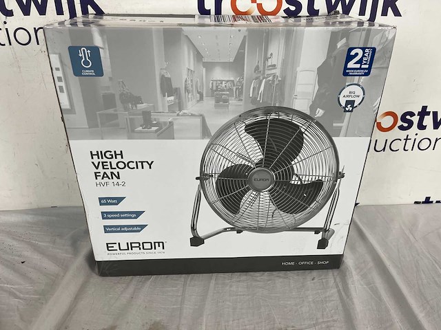 Eurom hvf14-2 professionele ventilator 35,5 cm | vloermodel - afbeelding 2 van  2