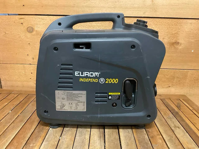 Eurom independ 2000 4 takt benzine generator - afbeelding 3 van  6