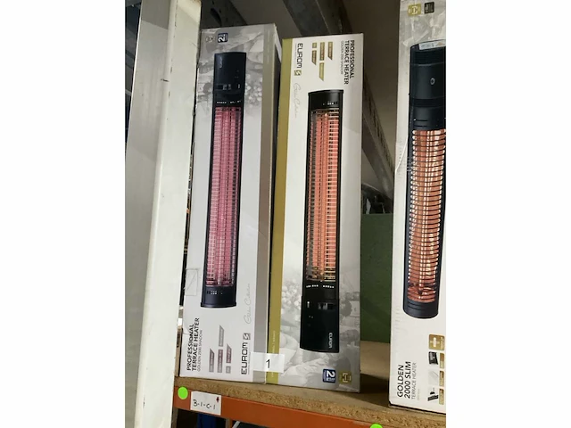 Eurom infrarood verwarming (2x) - afbeelding 1 van  3