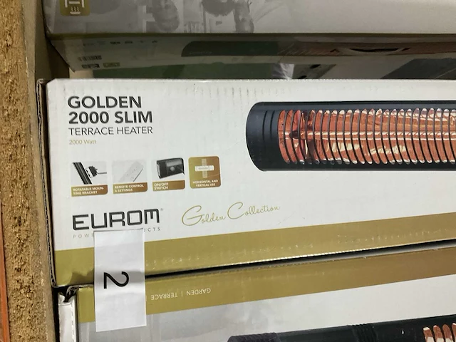 Eurom infrarood verwarming (2x) - afbeelding 2 van  3