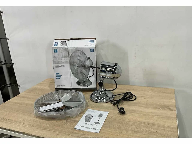 Eurom metal fan vtm 12 ventilator - afbeelding 1 van  5