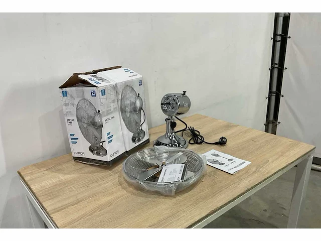 Eurom metal fan vtm 12 ventilator - afbeelding 2 van  5