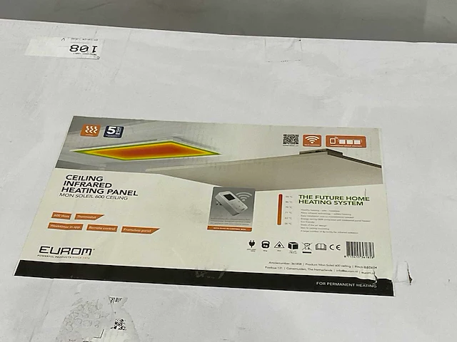 Eurom mon soleil 600 infrarood plafond paneel - afbeelding 5 van  7