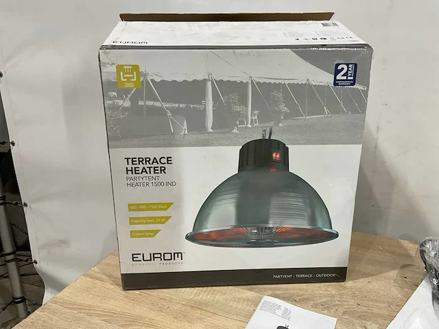 Eurom party tent heater 1500 ind terras verwarming - afbeelding 8 van  8