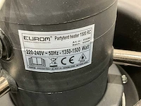 Eurom party tent heater 1500 rc terras verwarming - afbeelding 7 van  9