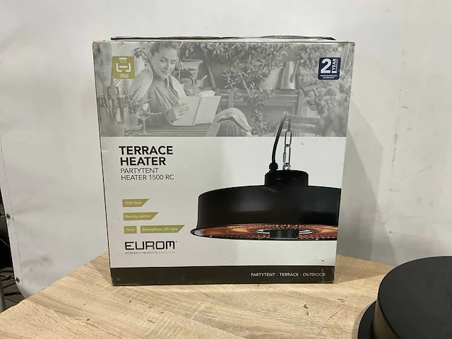 Eurom party tent heater 1500 rc terras verwarming - afbeelding 8 van  9