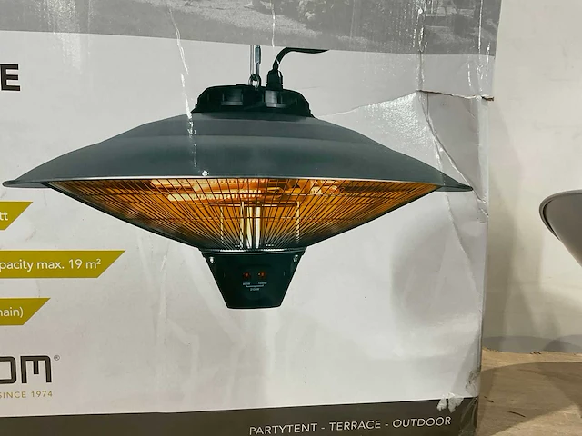 Eurom party tent heater 2100 terras verwarming - afbeelding 7 van  8