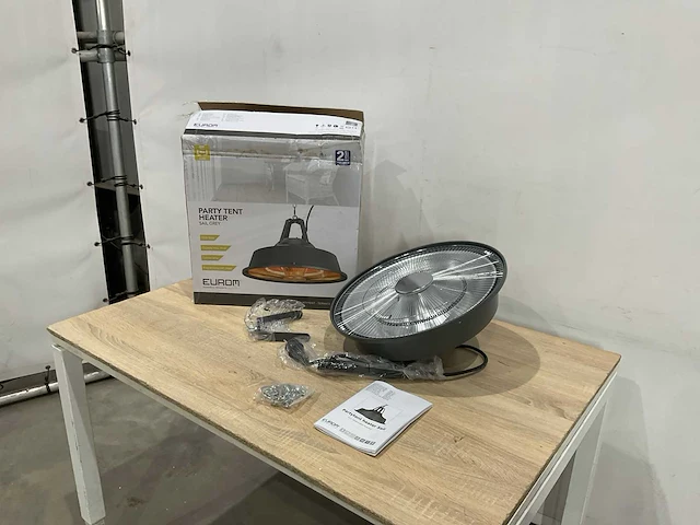 Eurom party tent heater sail grey terras verwarming - afbeelding 1 van  7