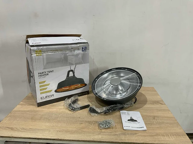 Eurom party tent heater sail grey terras verwarming - afbeelding 3 van  7