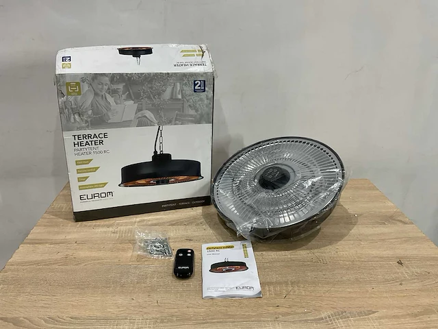 Eurom partytent heater 1500 rc terras verwarming - afbeelding 3 van  7