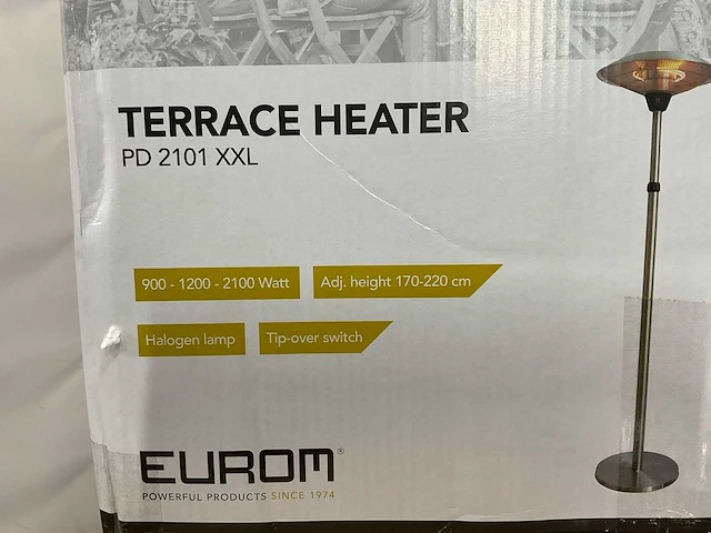 Eurom pd2101xxl terras verwarming (6x) - afbeelding 7 van  8