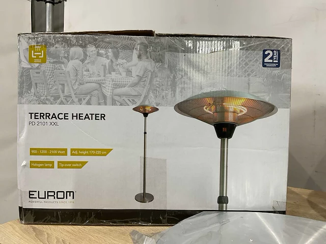 Eurom pd2101xxl terras verwarming (6x) - afbeelding 8 van  8