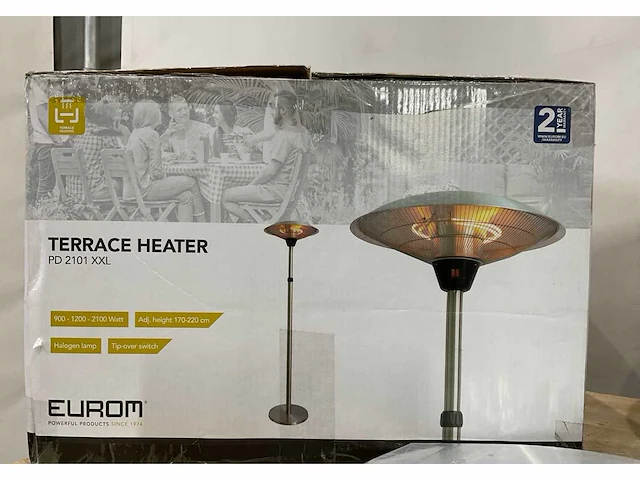 Eurom pd2101xxl terras verwarming - afbeelding 7 van  7