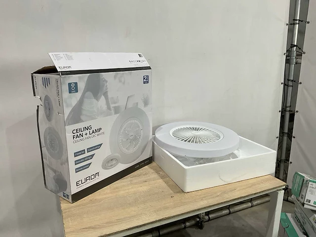 Eurom plafond ventilator met lamp - afbeelding 2 van  9