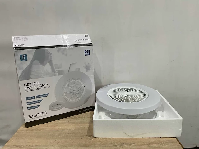 Eurom plafond ventilator met lamp - afbeelding 3 van  9
