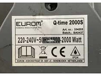 Eurom q time 2000 s terras verwarming - afbeelding 6 van  7