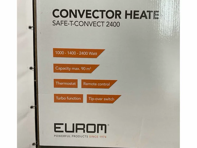 Eurom safe-t-convect 2400 elektrische verwarming (2x) - afbeelding 7 van  8