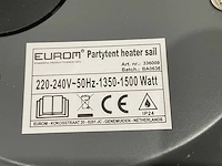 Eurom sail tent verwarming (4x) - afbeelding 6 van  6