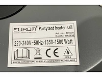 Eurom sail terras verwarming (2x) - afbeelding 4 van  4