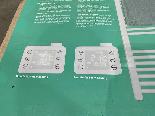 Eurom sani 1000 wifi badkamer radiator - afbeelding 8 van  10