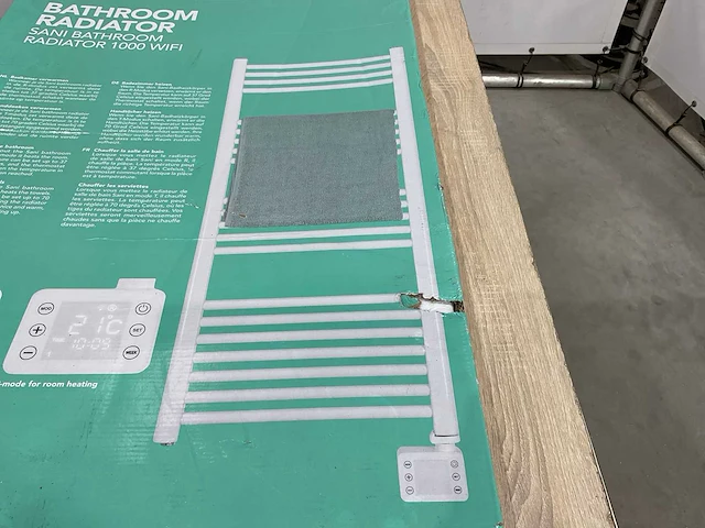 Eurom sani 1000 wifi badkamer radiator - afbeelding 10 van  10