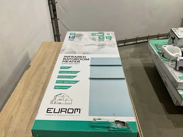 Eurom sani 600 wifi infrarood paneel - afbeelding 4 van  6