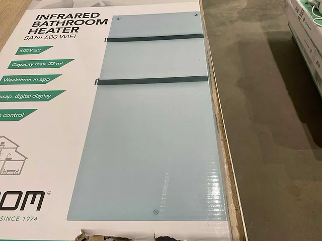 Eurom sani 600 wifi infrarood paneel - afbeelding 6 van  6