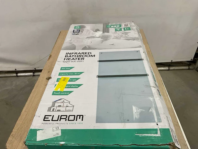 Eurom sani 800 wifi infrarood badkamer paneel - afbeelding 3 van  7