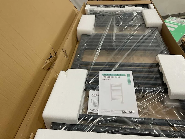 Eurom sani bathroom 1000 wifi black radiator - afbeelding 4 van  8
