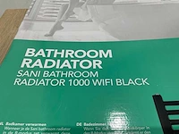 Eurom sani bathroom 1000 wifi black radiator - afbeelding 6 van  8