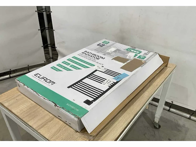 Eurom sani bathroom 600 wifi black radiator - afbeelding 2 van  6